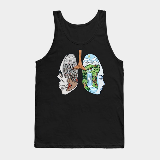 Environment Lungs Tank Top by JFDesign123